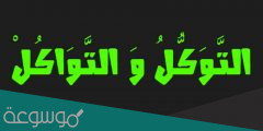 الفرق بين التوكل والتواكل