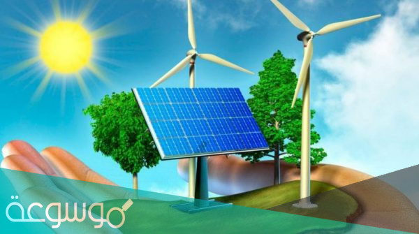 تتكون الموارد المتجددة بسرعة أكبر من الموارد غير المتجددة