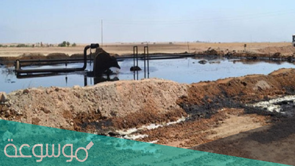 كم عدد البحيرات النفطية المتكونة من الآبار المدمرة