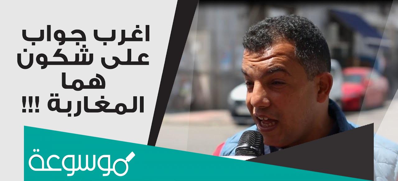 ما هو جواب شكون في المغرب
