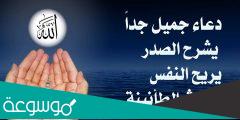 دعاء جميل جدا يريح القلب دعاء قصير