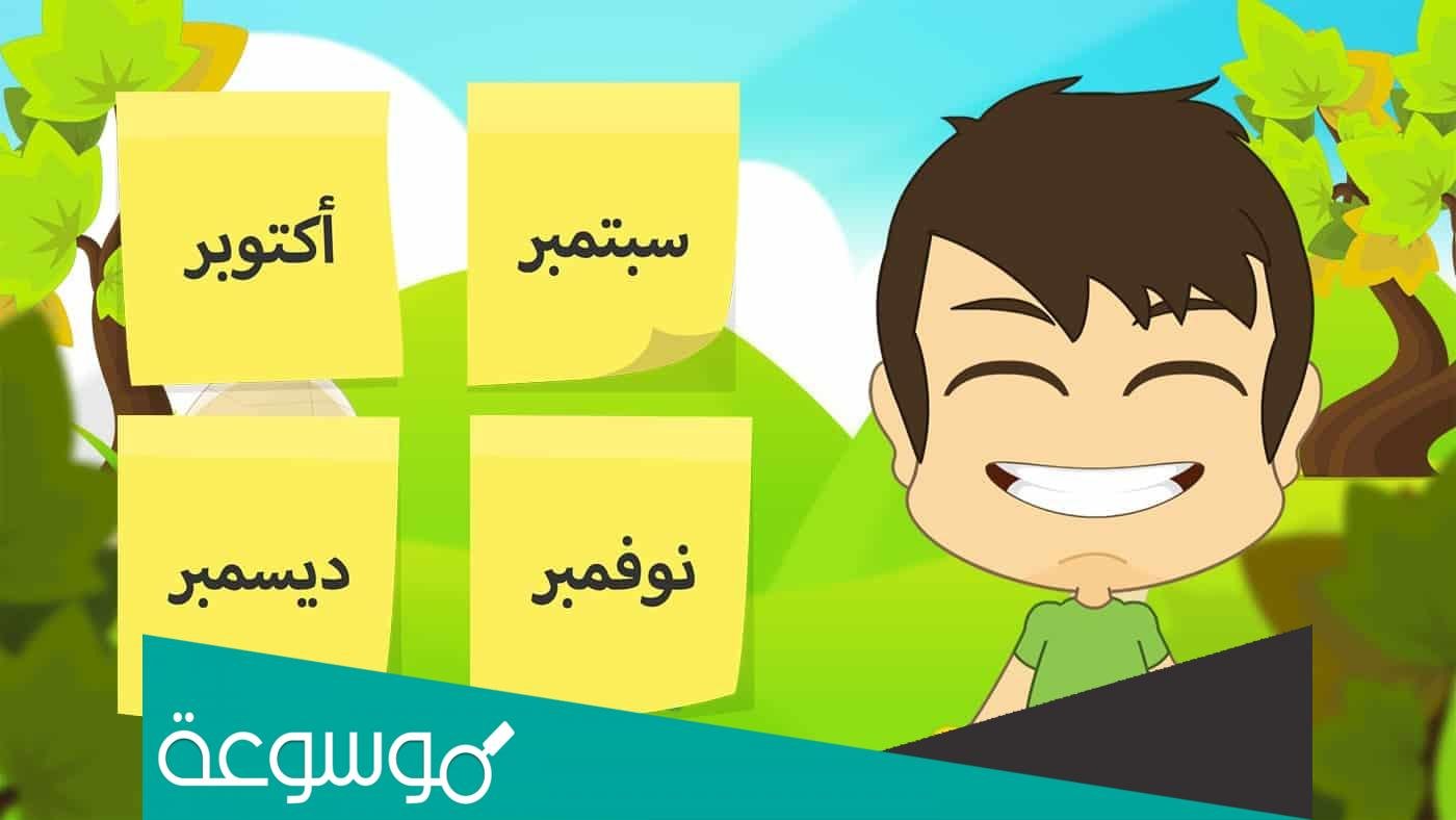 اختصار الاشهر الميلادية بالترتيب