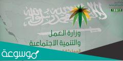 الاستعلام عن خدمات مكتب العمل برقم الهوية أو رقم الحدود 1443