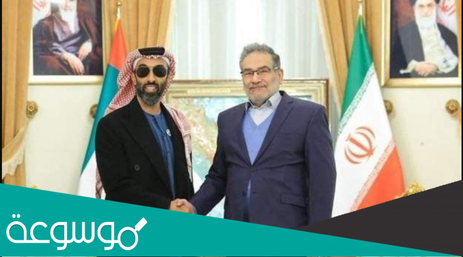 سبب زيارة طحنون بن زايد لإيران