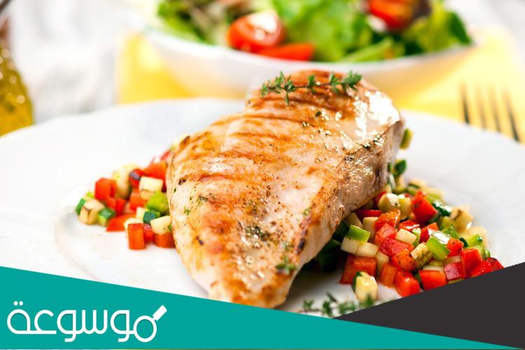 طريقة عمل صدور تركي بالجبنة والخضروات المشوية