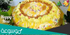 طريقة عمل كيكة رأس السنة 2022