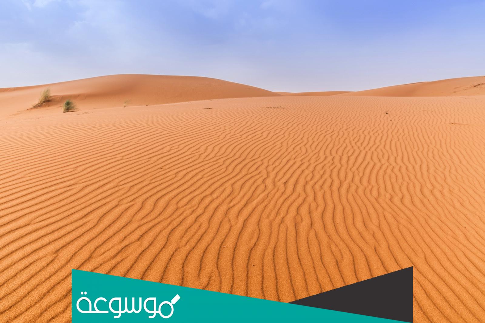 لماذا يقل عدد السكان في الصحاري