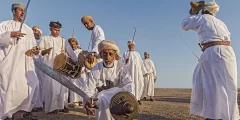 معلومات عن فن الرزحه العمانية