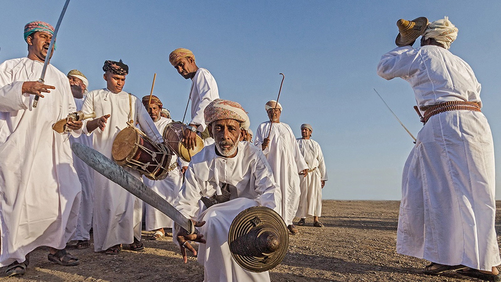 معلومات عن فن الرزحه العمانية