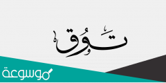 معنى اسم توق Tooq وصفات حاملة الاسم