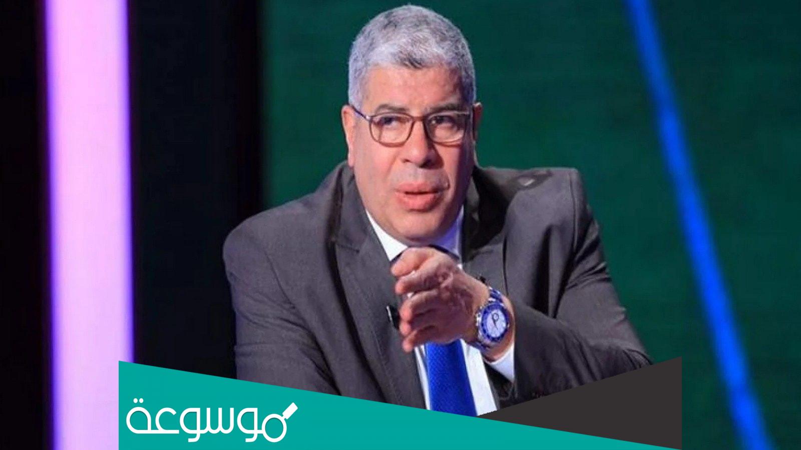 من هو المعلق احمد شوبير