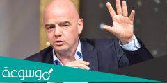 من هو رئيس الفيفا 2022