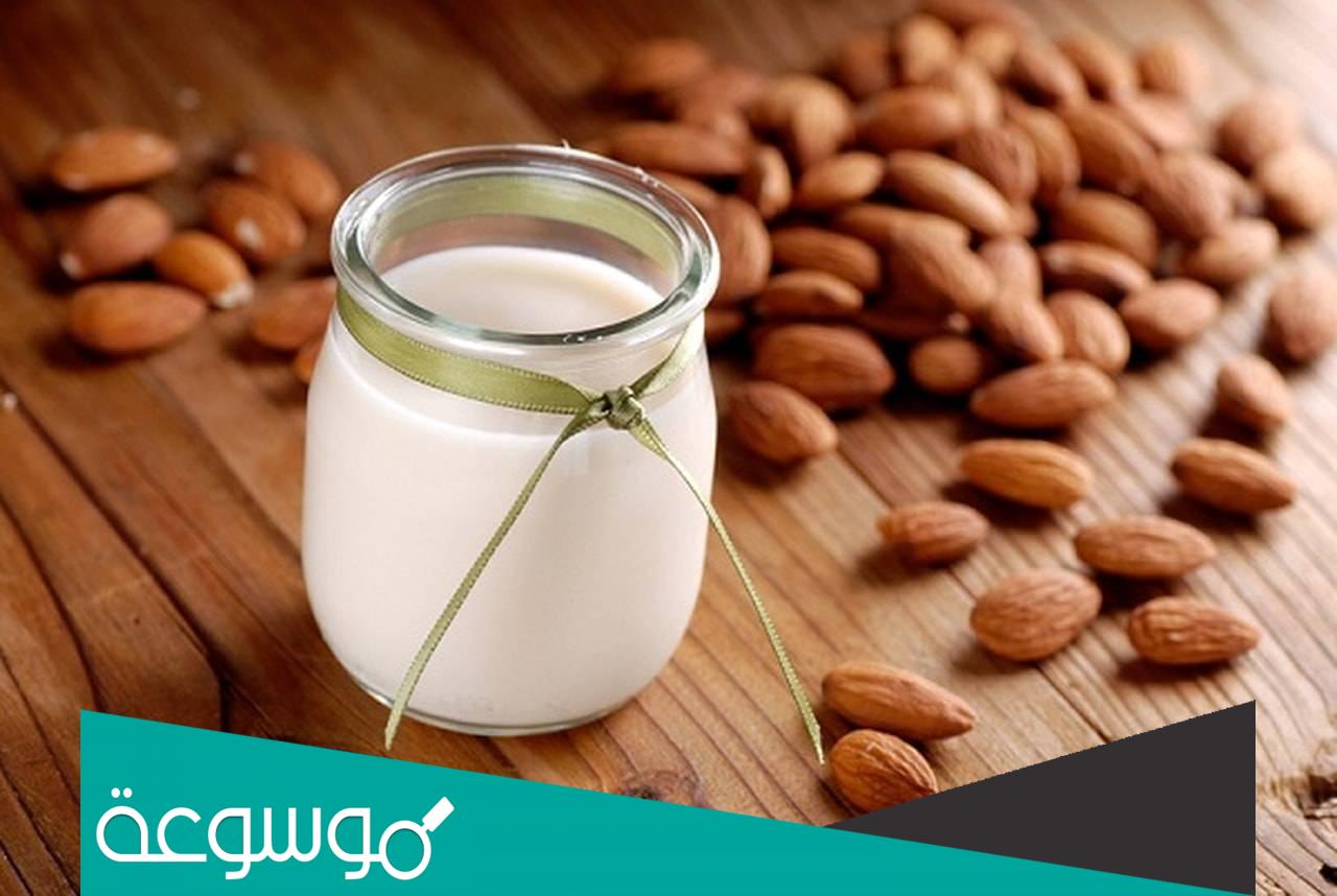 فوائد حليب اللوز العضوي للصحة والجنس و ما هي أضراره