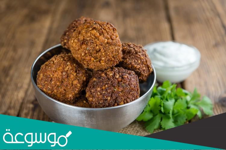 اصل الفلافل من اي بلد