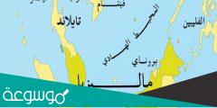 اين تقع سلطنة بروناي على الخريطة