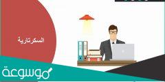 معلومات عن السكرتارية