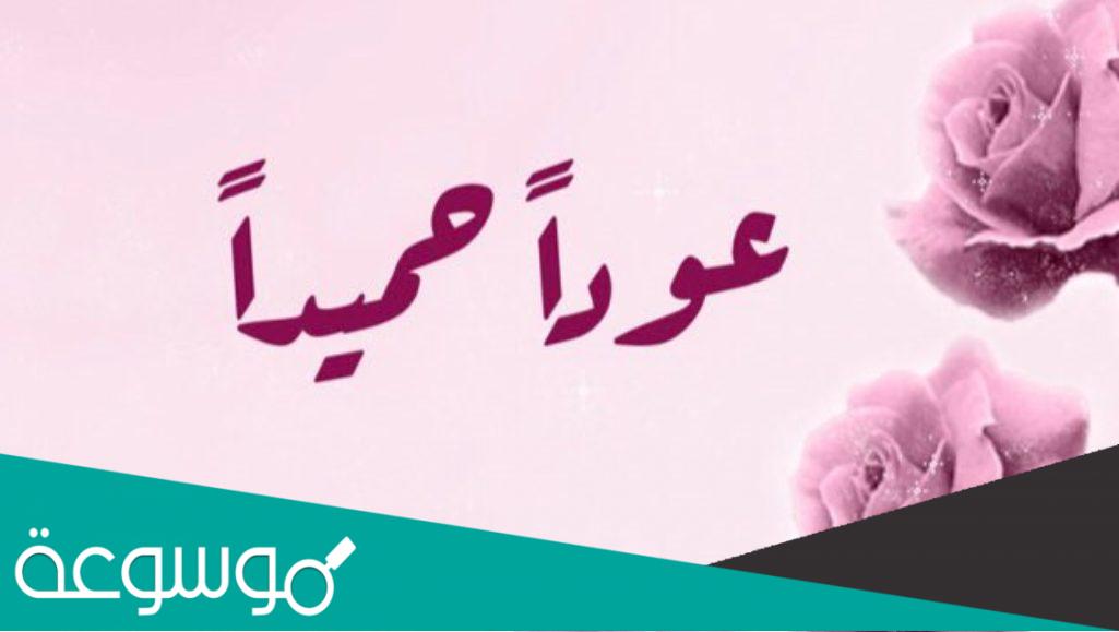 صور عودا حميدا للاطفال الفصل الثالث