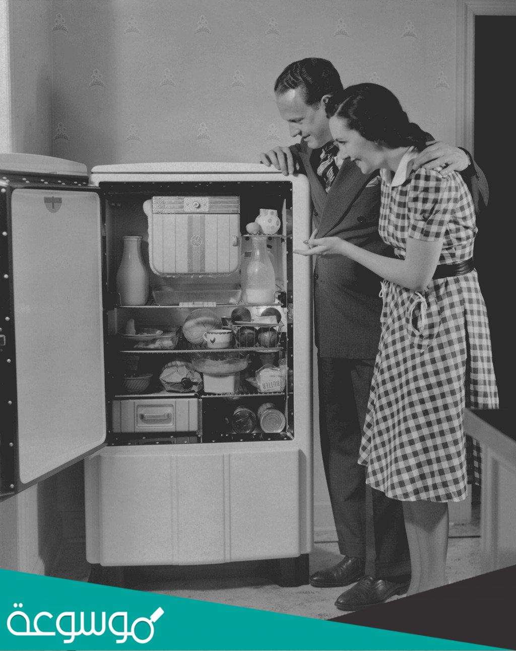 في أي سنة تم اختراع الثلاجة