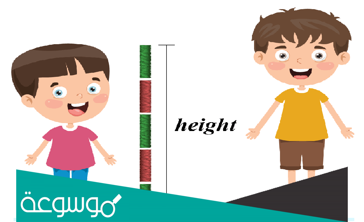 قياس فرق الطول بين شخصين رابط مباشر