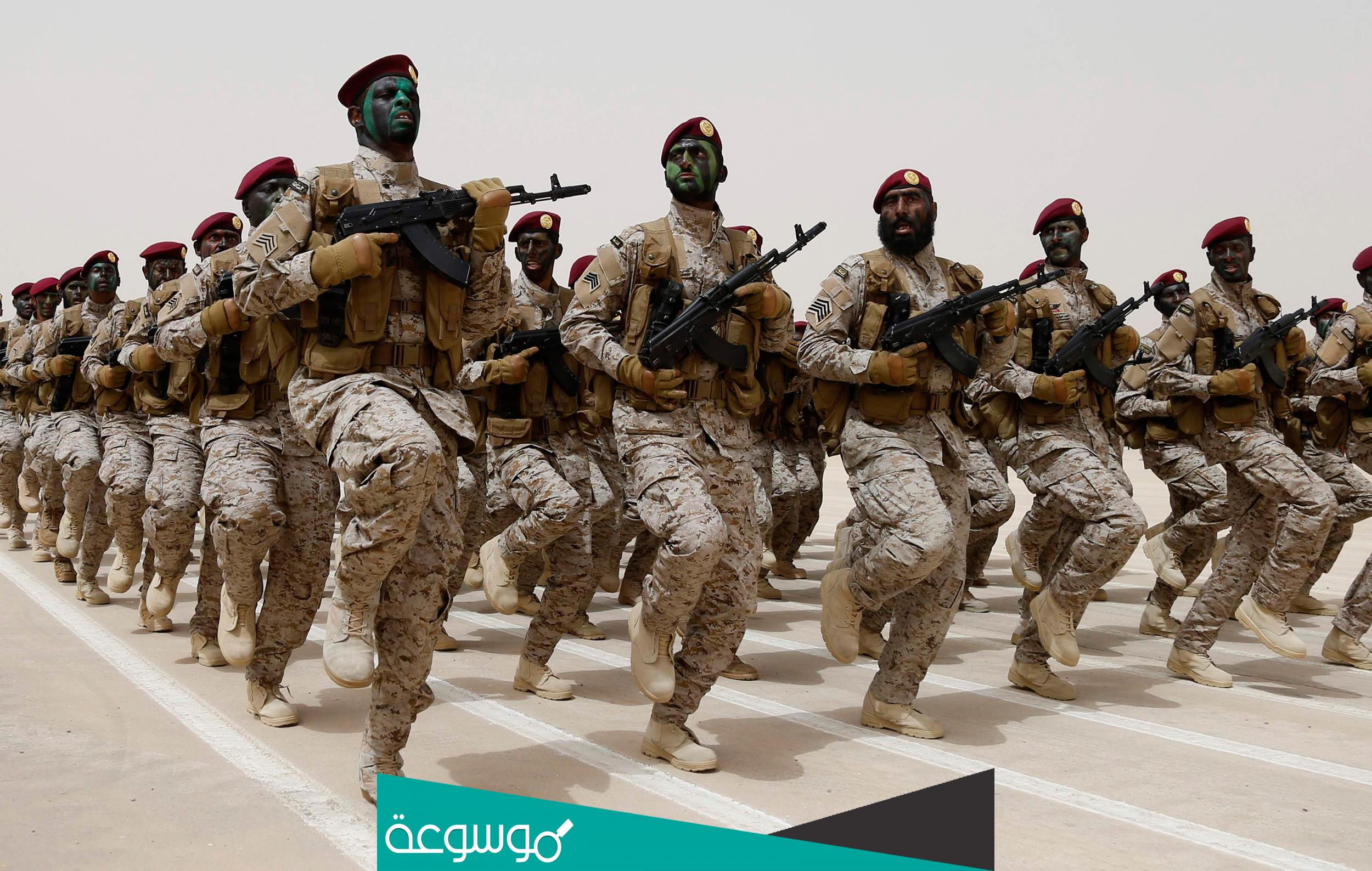 كم راتب الجندي في القوات البريه السعوديه