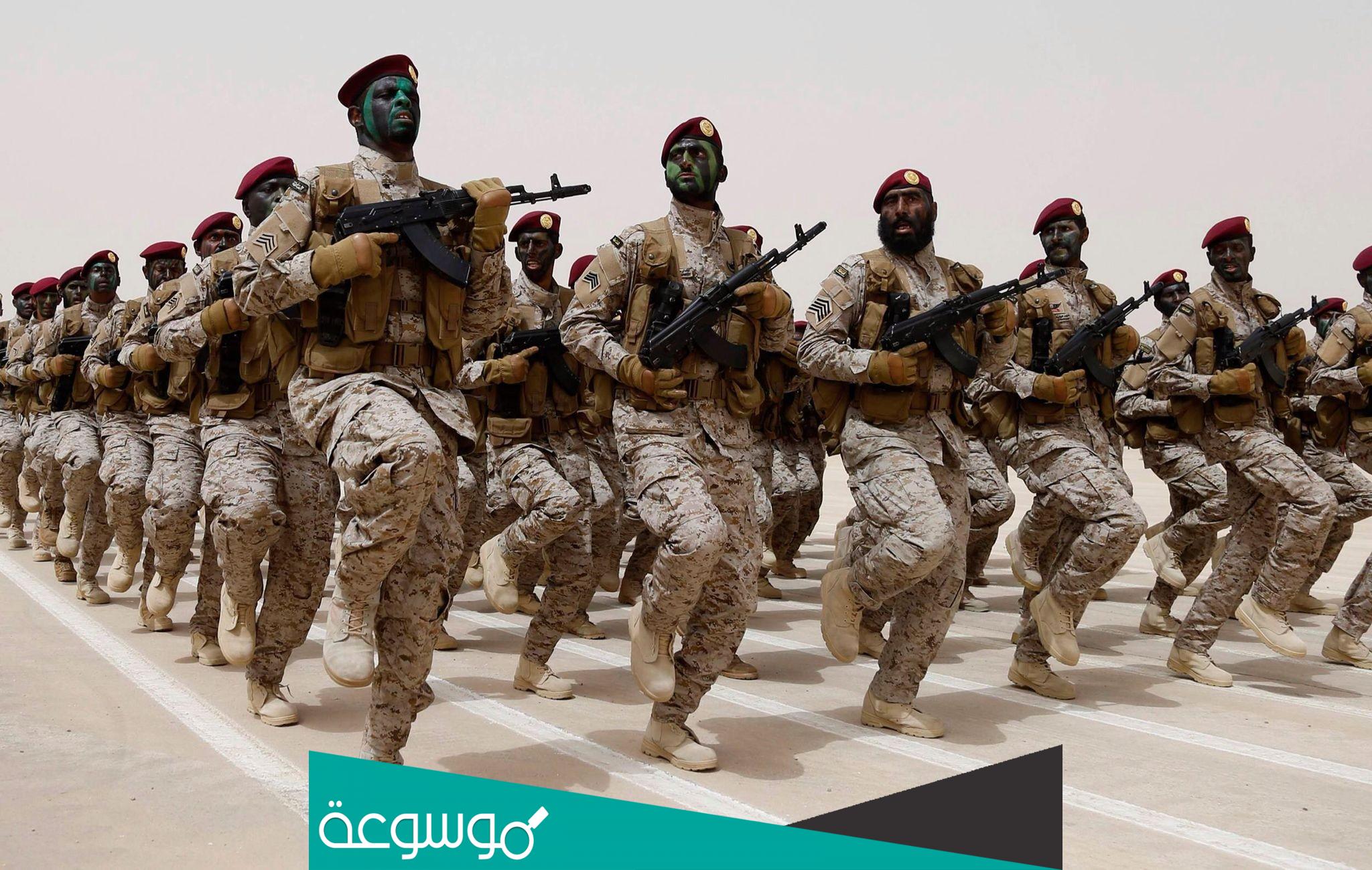 كم عدد الوحده العسكرية في السعودية