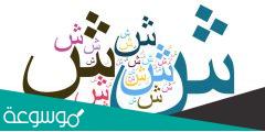 ما قيل في حرف الشين