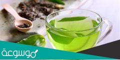 ما هي فوائد الشاي الاخضر بعد الاكل