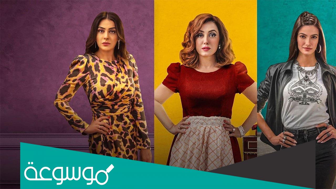 من هم ابطال مسلسل ستات بيت المعادي