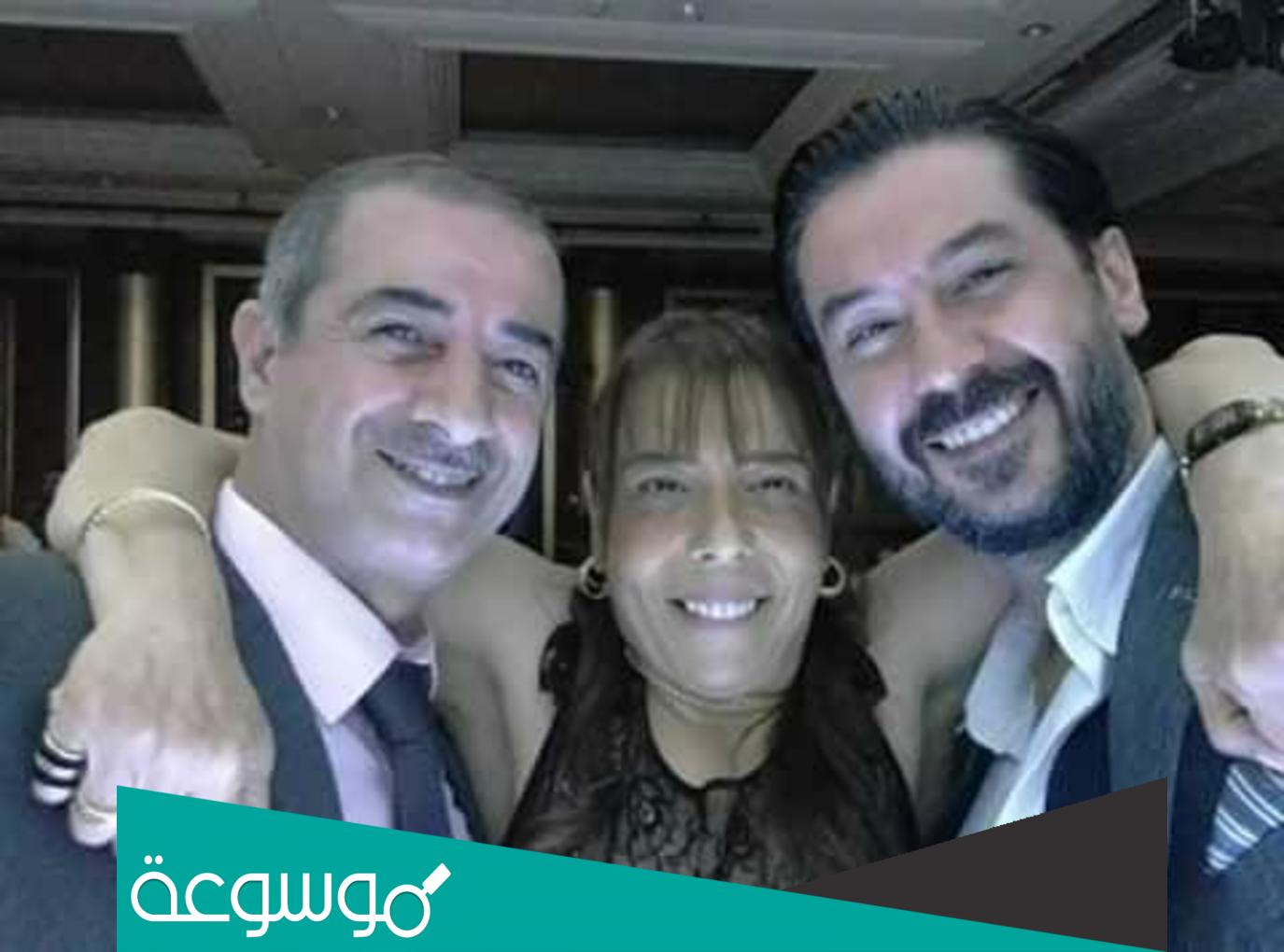 من هي زوجة اندريه سكاف سوسن ابو عفار