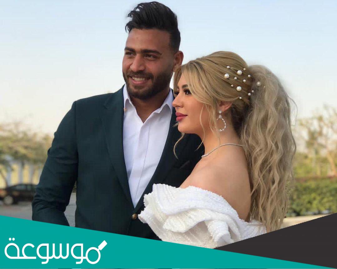 من هي ملكة جمال الجزائر زوجة محمد أبو جبل؟