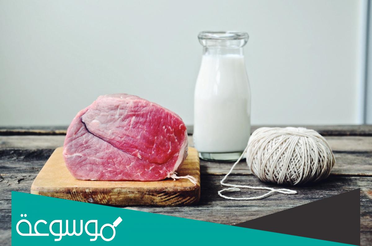 تفسير رؤية اللحم واللبن في المنام حسب تفسير ابن سيرين والنابلسي وابن شاهين