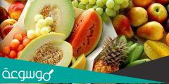 فوائد الفواكه للجسم بشكل عام وقيمتها الغذائية