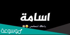 معنى اسم اسامة وشخصيته في علم النفس