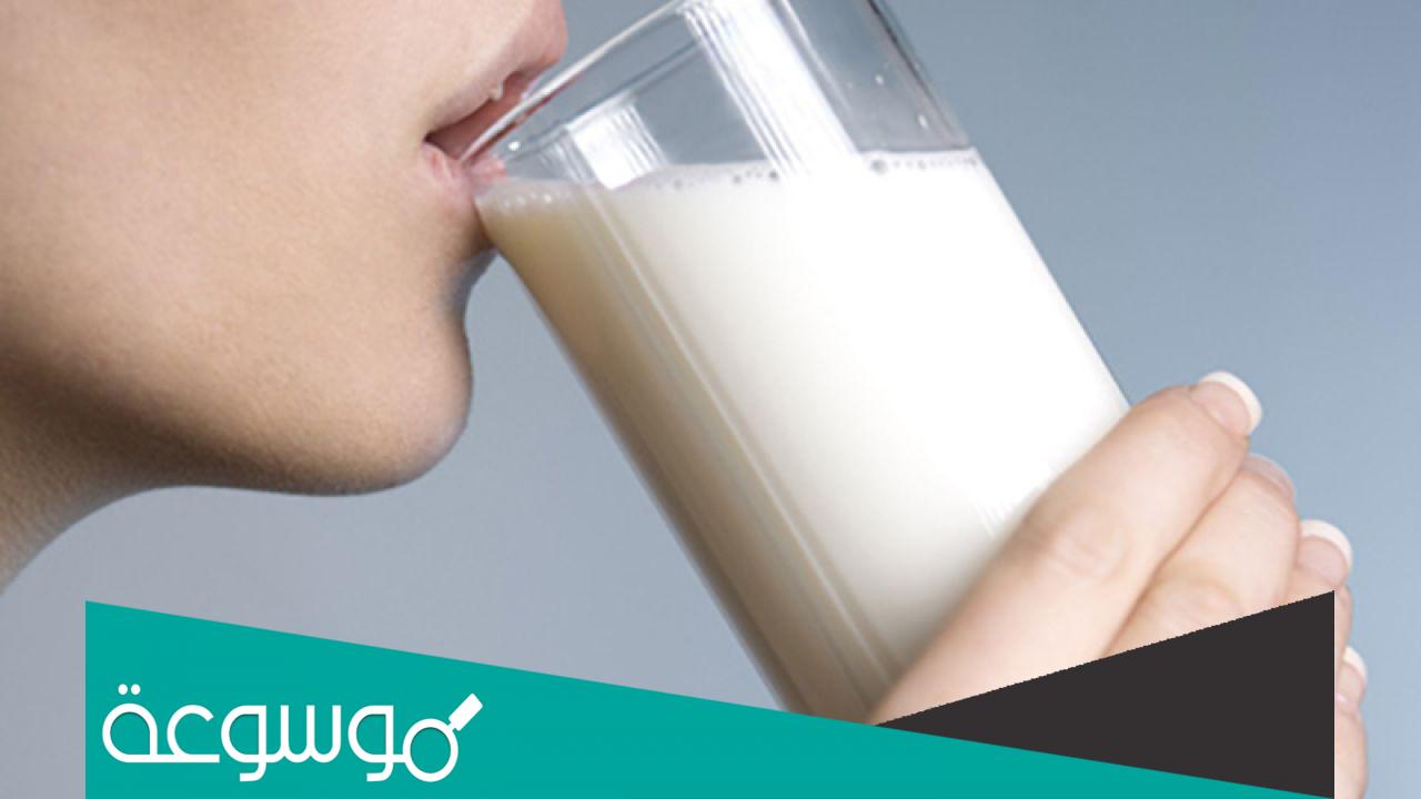 فوائد شرب الحليب البارد كل يوم للتخسيس