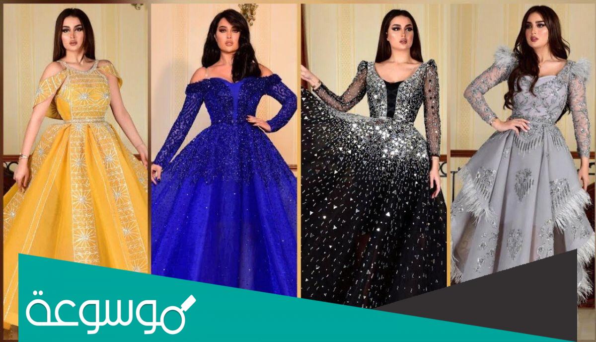 أجمل فساتين سهرة طويلة فخمة 2022