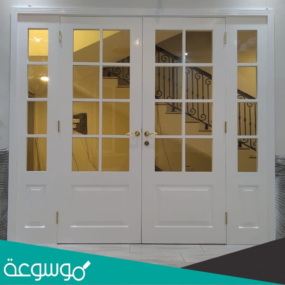 اشكال ابواب خشب مودرن 2022