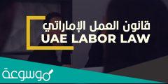 تفاصيل قانون العمل الإماراتي