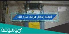 خطوات تسجيل قراءة عداد الغاز المنزلي بتروتريد