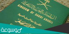 شكل الجواز السعودي الجديد
