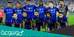 قائمة اسماء لعيبة الهلال السعودي 2022