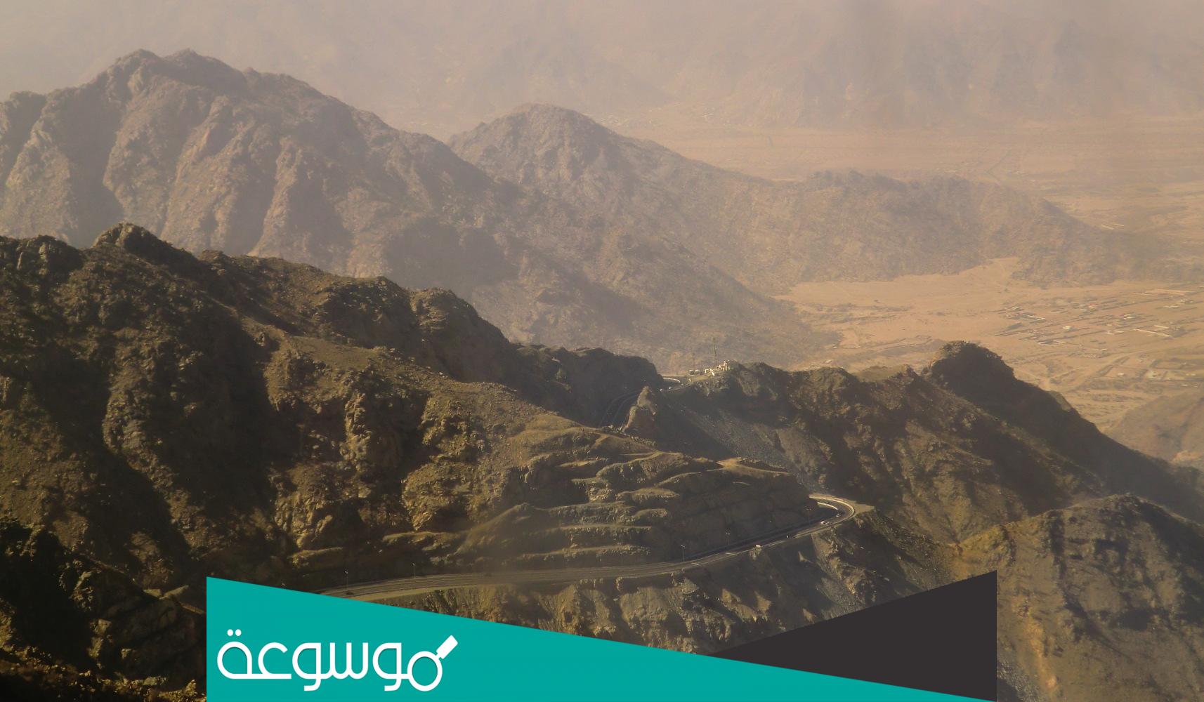 كم عدد الجبال في السعودية