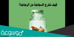 كيف تخرج الدجاجة من الزجاجة