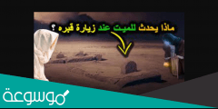 ماذا يحدث للميت عند زيارة قبره