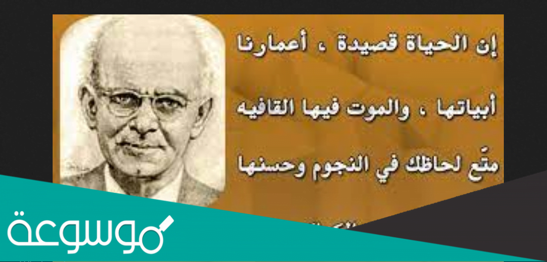 من هو صاحب قصيدة فلسفة الحياة