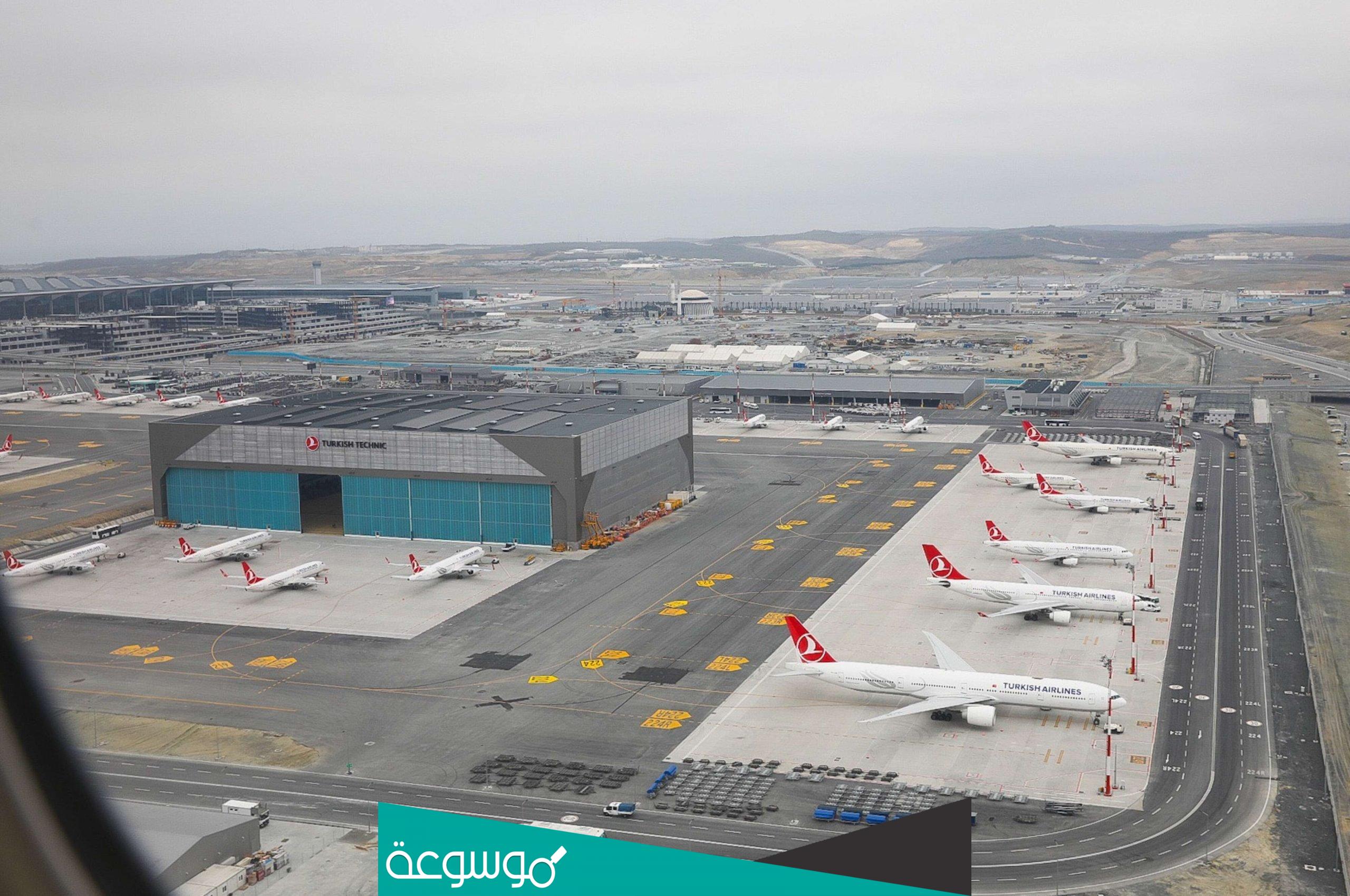 اين افتتح اول مطار في اوروبا