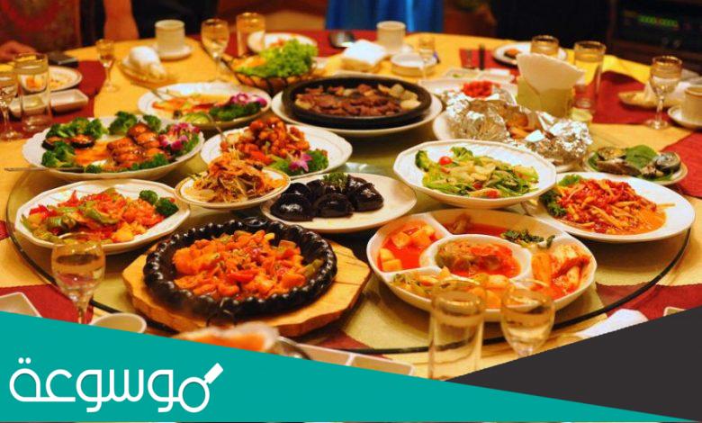 جدول اكلات رمضان سعوديه 2022