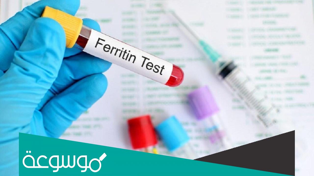 ما هو تحليل ferritin