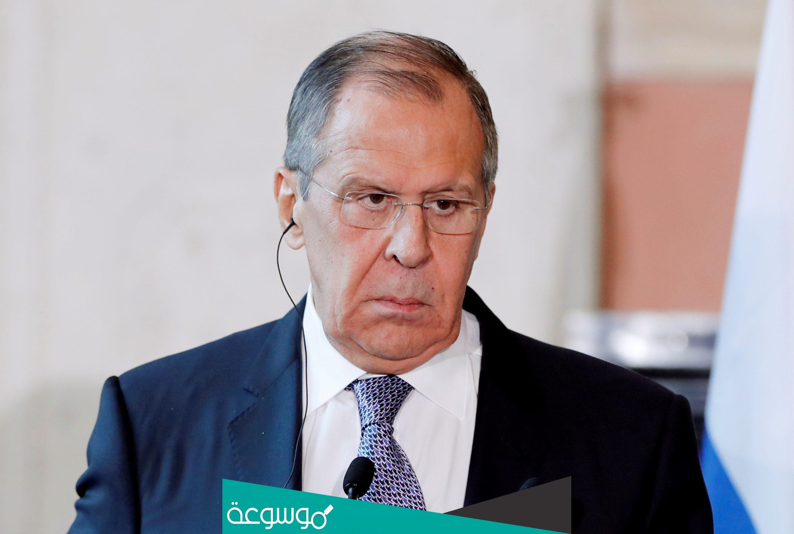 من هو سيرجي لافروف