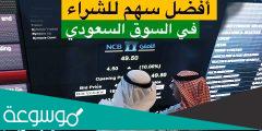 أفضل سهم استثماري يوزع ارباح في السوق السعودي