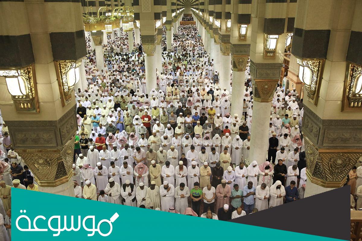جدول صلاة التراويح في المسجد النبوي